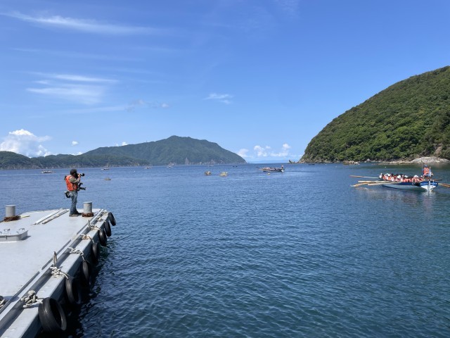大海原へ大冒険のスタートです